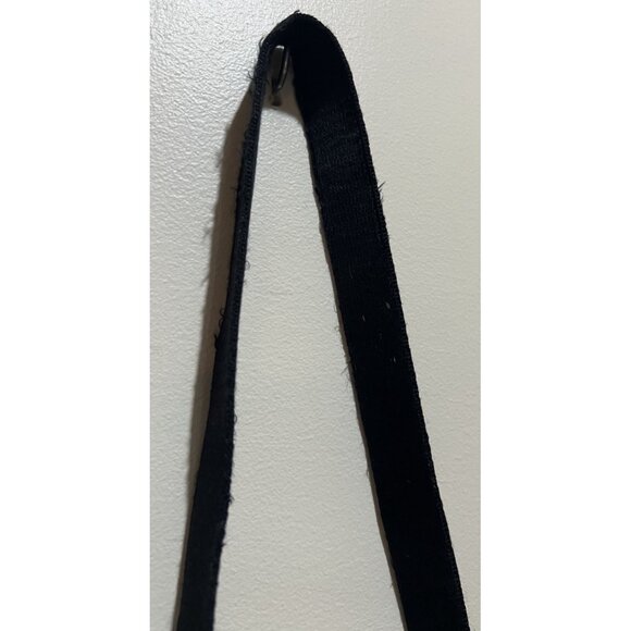 Vintage COACH Black Penelope Turnlock Swingpack Pebble Leather Crossbody - Picture 8 of 14